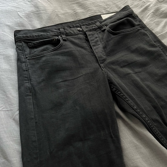Rag and Bone Fit 2 Slim Dark Grey Jeans. Size 31 - Picture 3 of 4